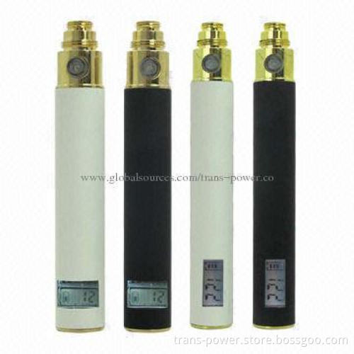 Itsuwa Electronic Cigarette eGO LCD Batteries, Available in Various Colors